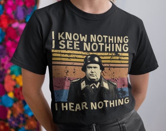 I Know Nothing I See Nothing I Hear Nothing Vintage T Shirt, Hoodie, Sweatshirts