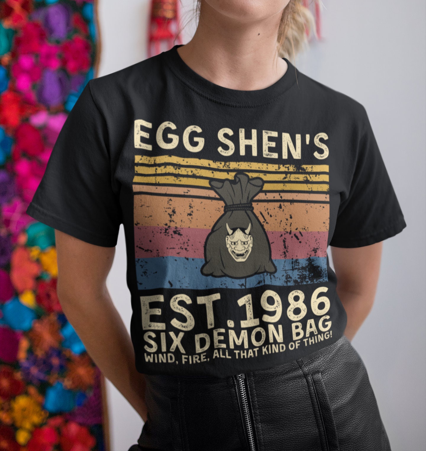 Egg Shen\u0026#39;s Est.1986 Six Demon Bag Vintage T Shirt Hoodie - Etsy