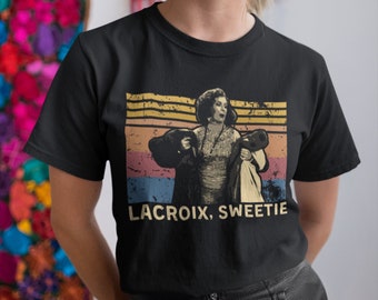 Lacroix Sweetie Ab Fab retro-shirt, Patsy Stone fan T-shirt met capuchon