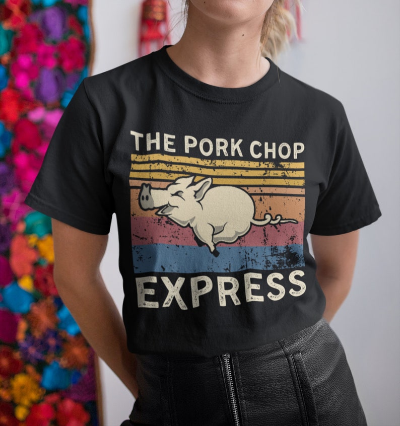 The Pork Chop Express Vintage T Shirt Hoodie Sweatshirts Etsy