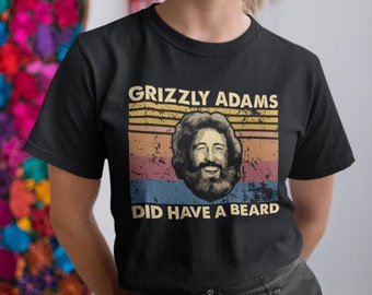 Grizzly Adams Did Have A Beard Vintage Retro T-Shirt, Hoodie, Sweatshirts