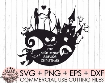 Download Nightmare Before Christmas Svg Etsy
