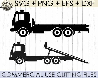 Tow Truck Svg File Etsy