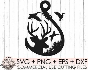 Download Hunting Fishing Svg Etsy