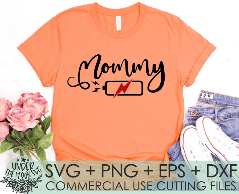 Download Family Matching Svg Mommy and Daddy Battery Low Svg Mother | Etsy