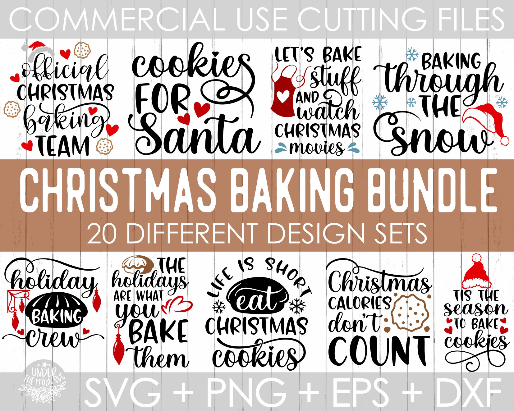 Christmas Baking Svg Bundle Pot Holder Svg Merry Christmas Etsy