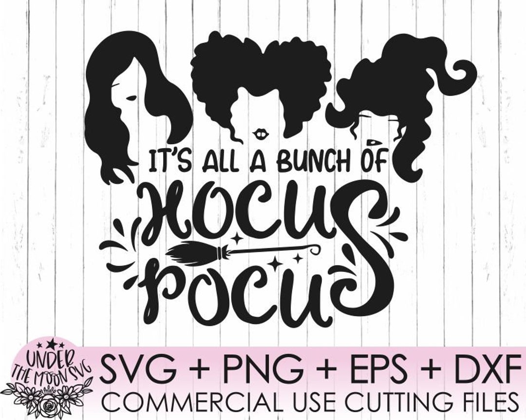 Hocus Pocus SVG / Sanderson Sisters SVG / Witches Hair Cute / Halloween ...