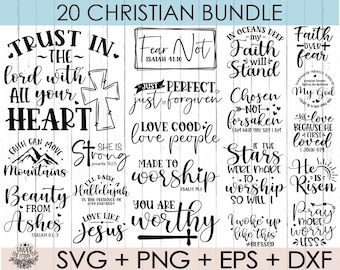 Christian Svg Bundle,Scripture Svg Bundle,Bible Verse Bundle,Bible Quote Svg,Religious Svg,Christian Svg,Faith Svg,Dxf,Png instant download