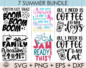 Summer SVG Bundle,Beach Svg,Family Vacation Svg,Holiday Svg,Summer Design for Shirts,Summer time Svg,Summer Cut Files,Cricut, Silhouette,Png