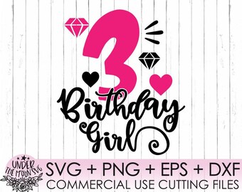 Birthday Girl Diamondsvg ,Birthday Girl Svg,Diamondsvg,Birthday Princess,Birthday Girl Svg,Instant Télécharger