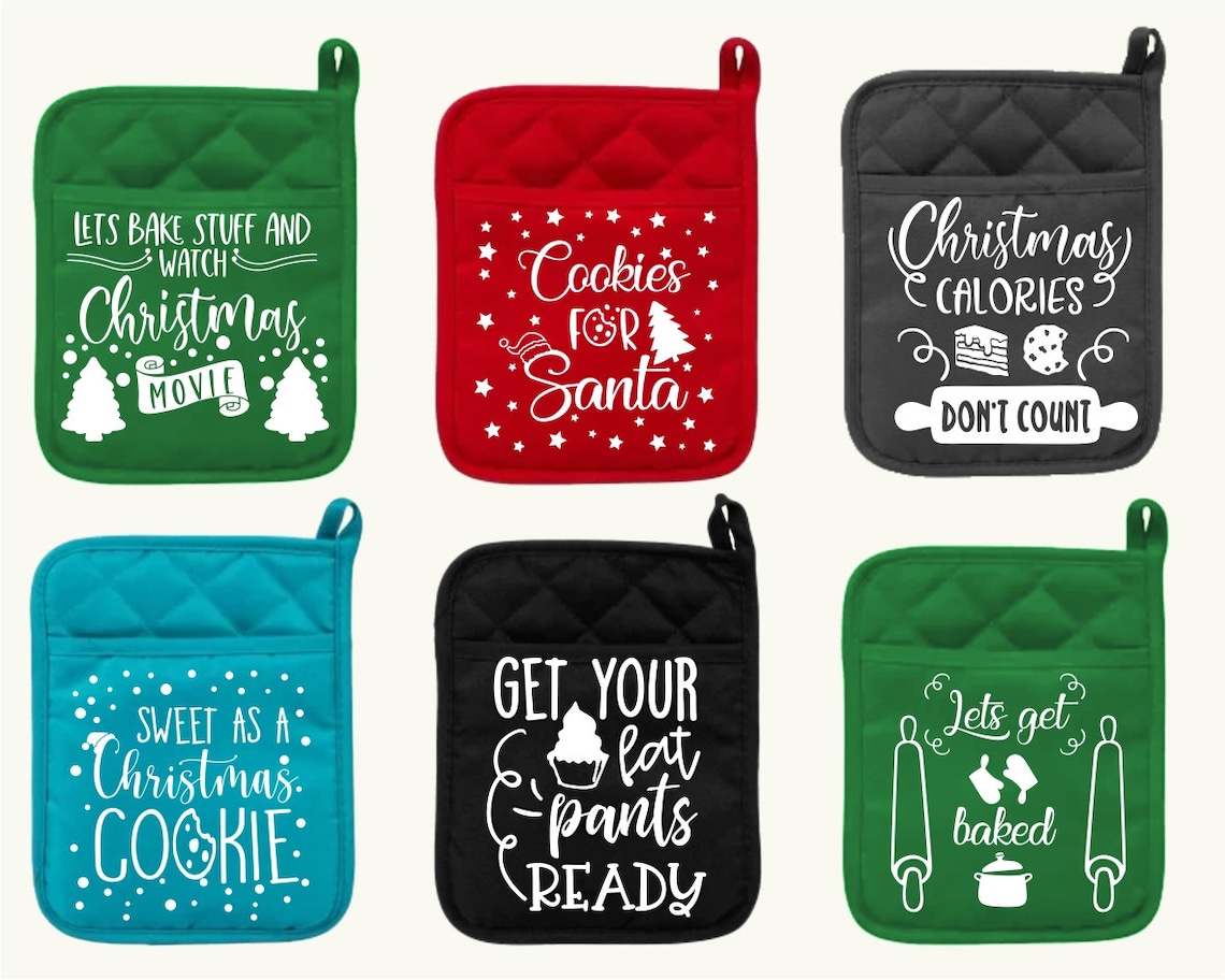 Pot Holder Svg Bundlepot Holder Svgchristmas Pot Holder Etsy