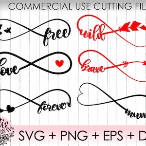 Infinity Circle SVG / Infinity Symbol Vector / Family Infinity SVG / Love InfinitySVG / Svg Files for Silhouette Cameo or Cricut
