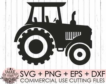 Farm Tractor SVG Cut File / Commercial Use/Farm life SVG / Transportation Cut File/Cricut Design Space/Silhouette Cut Files/Cricut Cut Files