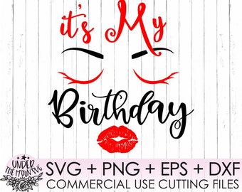 Unicorn Birthday Girl Svg,It's My Birthday Svg, Birthday Unicorn Svg, Unicorn Svg, Girl Unicorn Birthday Party, Birthday Shirt Svg ,Png, Dxf