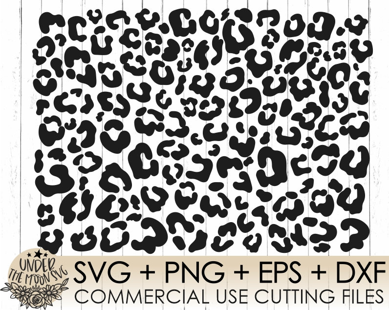 Leopard Svg ,Leopard Print Svg, Animal Print Svg,Commercial Use, Print Svg, Pattern Svg,Cutting Template Vector Clip Art Cricut Cameo