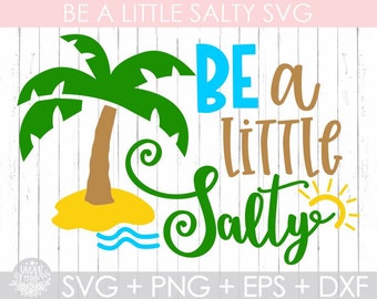 Be a little Salty Svg ,Summer Svg Design, Cruise Svg,Kıds  Summer Svg, Beach Vacation Svg,