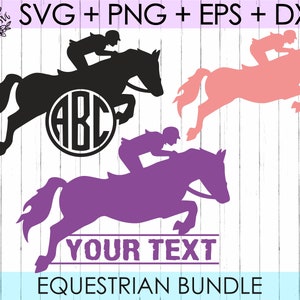 Equestrian Show Jumping SVG / HORSE Svg / Dressage SVG / Jumper Svg /Vector Art Commercial & Personal Use- Cricut,Silhouette,Cameo,Vinyl Cut