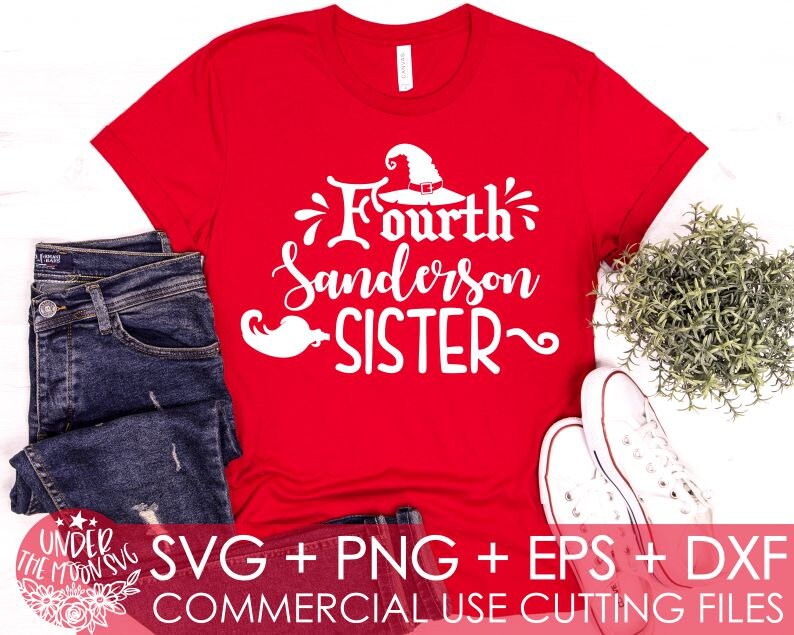 Fourth Sanderson Sister SVG / Hocus Pocus Svg Halloween Svg / - Etsy