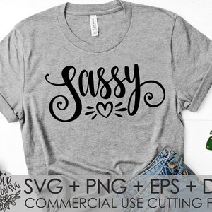 Classy with a Side of Sassy Svg, Mom Svg, Family Svg, Mommy Svg, Classy Svg, Sassy Svg, Mommy and Me,Machines Cameo Cricut,Mother's Day image 3