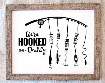 Download Hooked On Daddy Svg Etsy