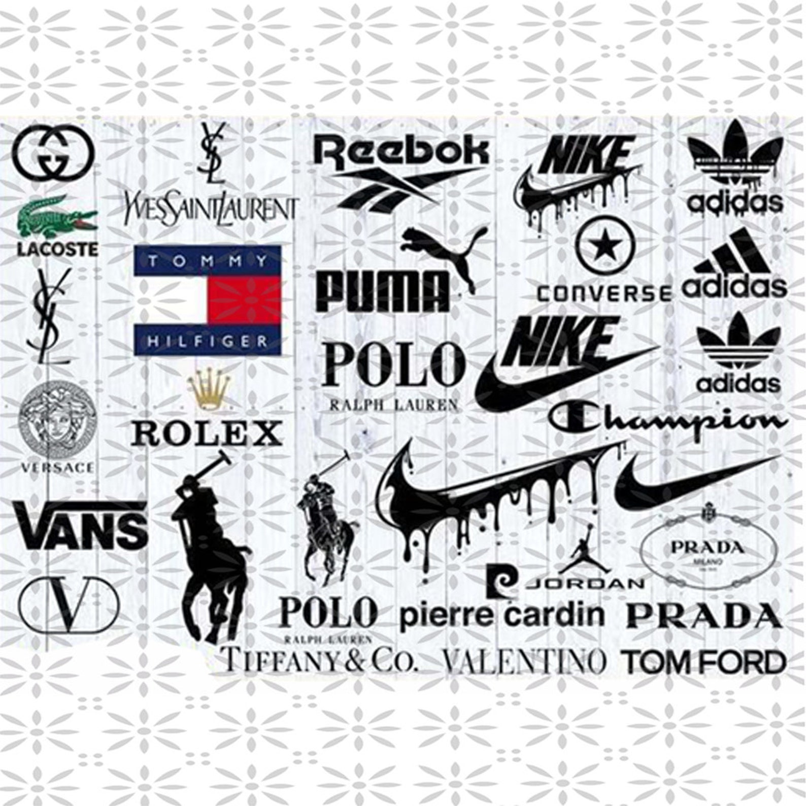 Mode Marke Logo Svg Designer Marke Logo Svg Luxus Marke Logo | Etsy