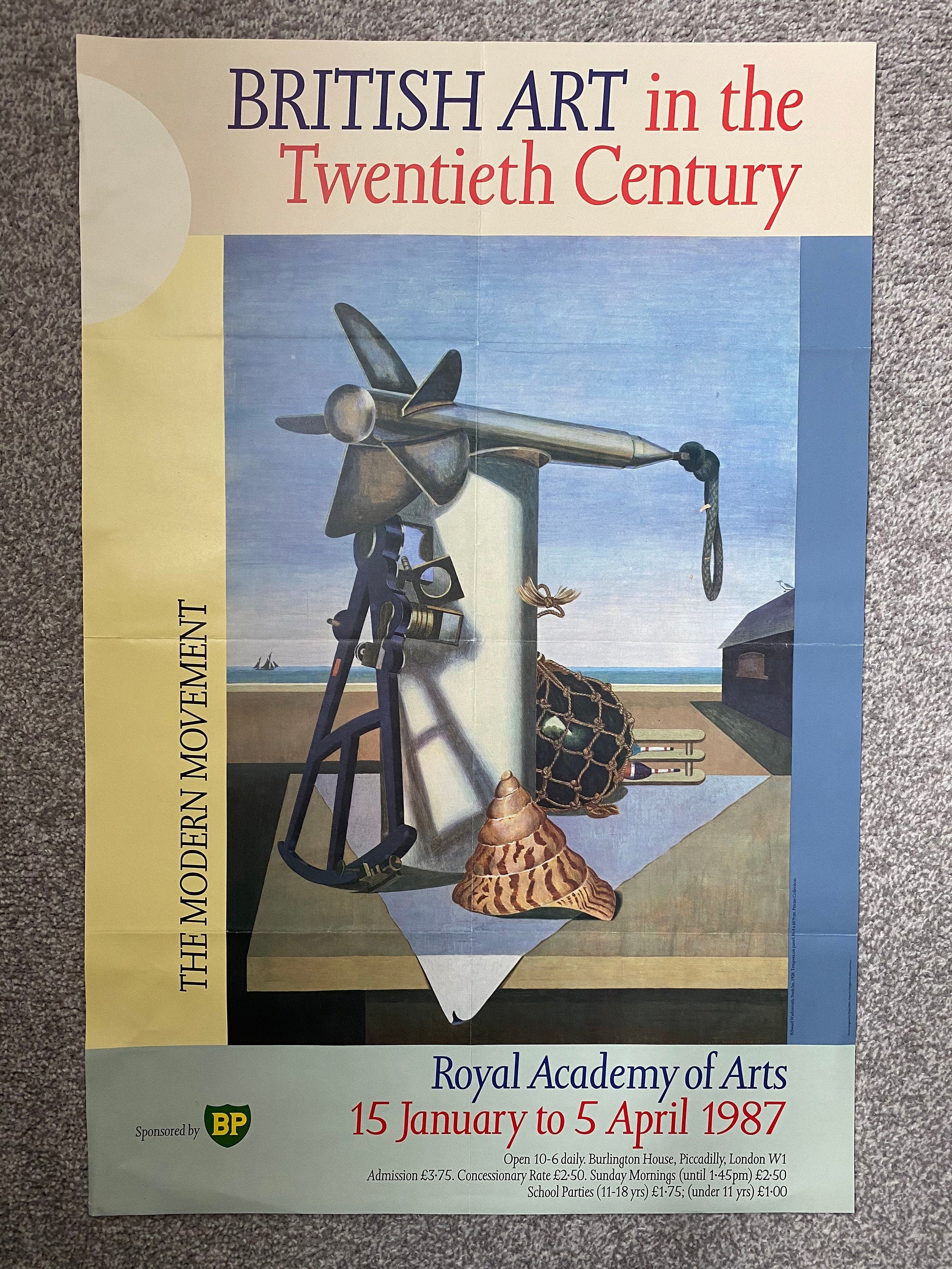 Original British Art in the 20th Century Wadsworth 1987 Etsy