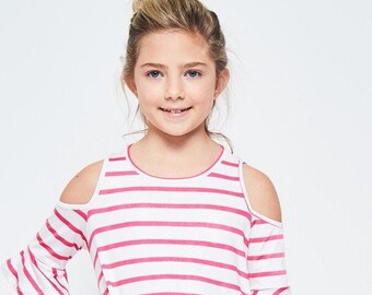 cold shoulder junior tops
