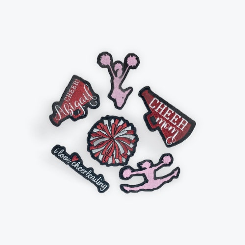 Cheerleading Custom Personalized Ironon Patch Etsy