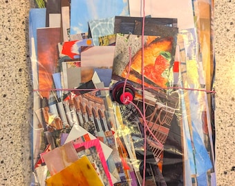 Small Photo Collage Ephemera: 300+ Vintage Book & Magazine Cutouts for Junk Journals
