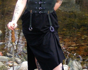 Adelaide Leather Skirt Hikes