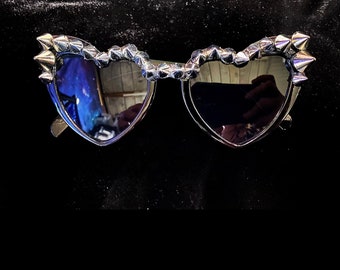 Spike Sunglasses Etsy