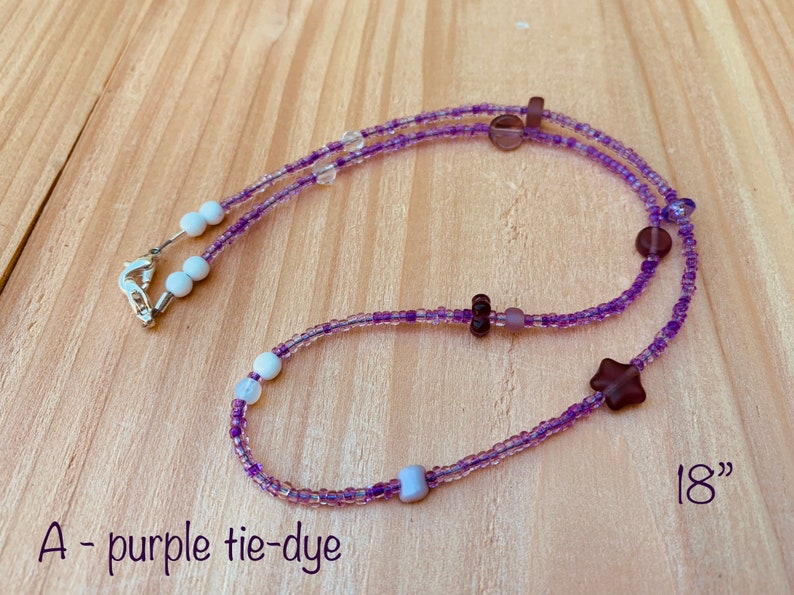 18\u201d Princess Party Beaded Mask Necklaces