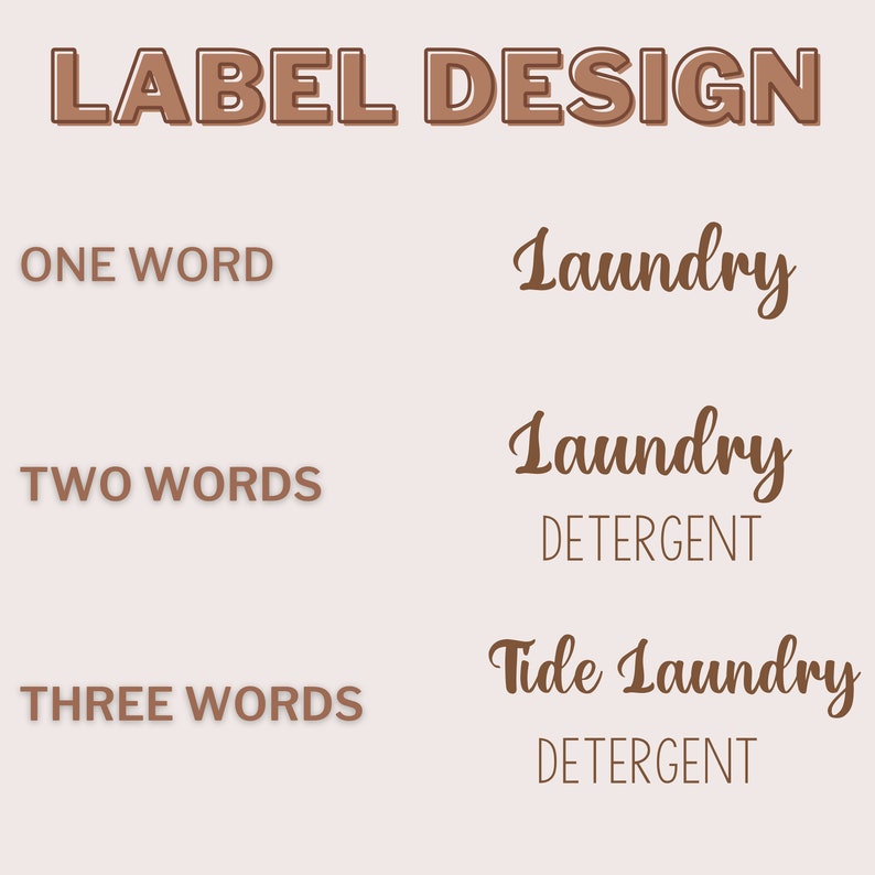 Custom Laundry Room Labels | Laundry Organization Decals | Decals for ...