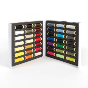 Gutermann Sew-All Polyester Thread Album, Assorted, 42 Spools