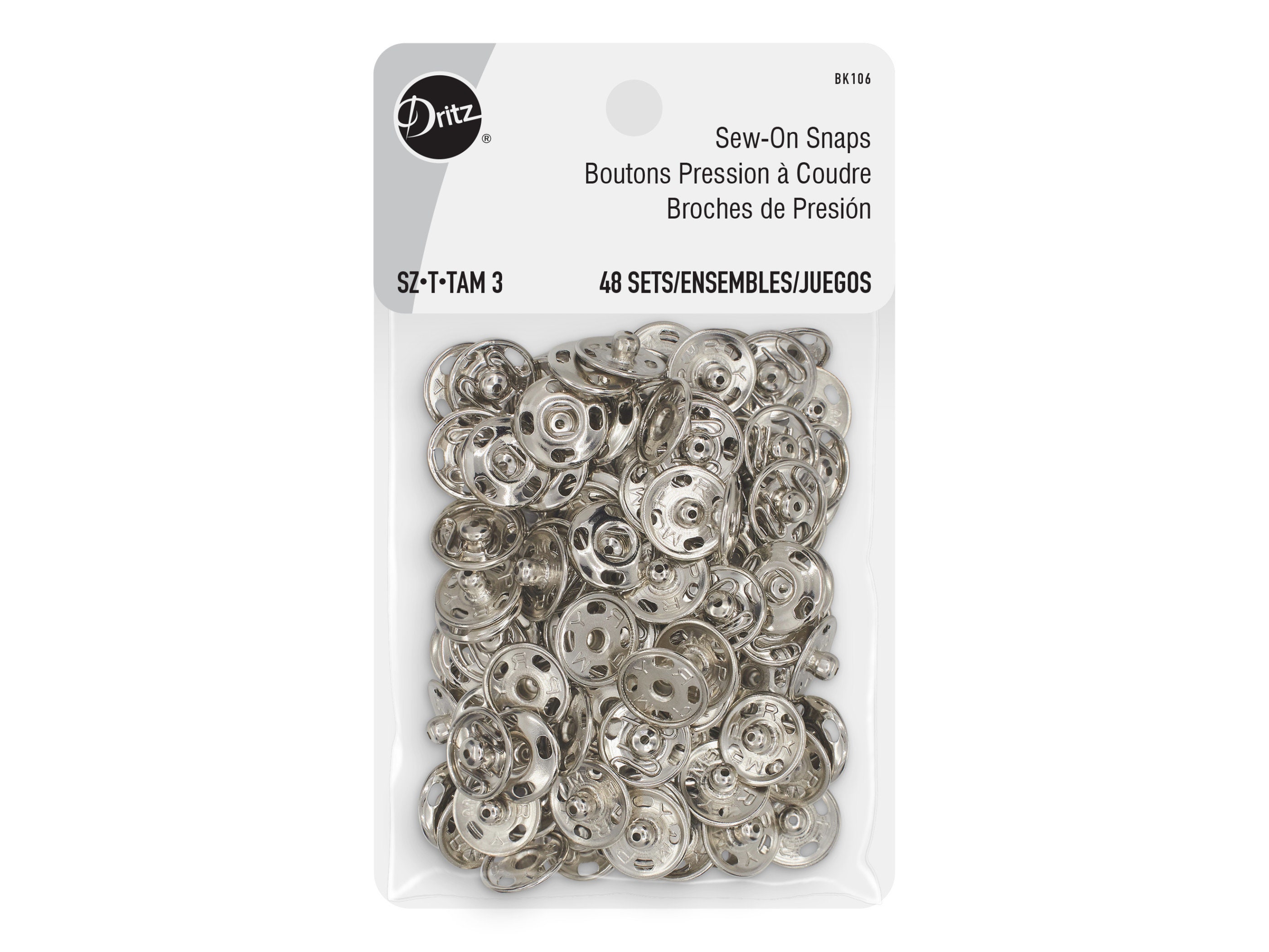 Tiny Metal Snaps for Doll Clothes, Small Bracelets, Key Fobs, Keychains,  and Luggage Tags 8mm Spring Snap Buttons 10ct 1 