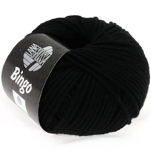 Lana Grossa Bingo Yarn, Black