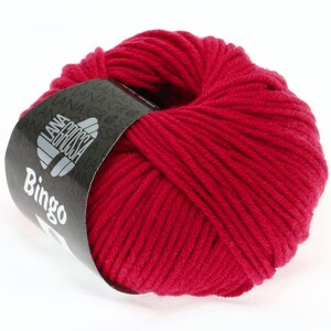 Lana Grossa Bingo Yarn, Cherry Red
