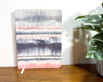 Self Care Journal Guided Prompts 160 Pages 8x6 Fiddlestix Goals Nutrition Water