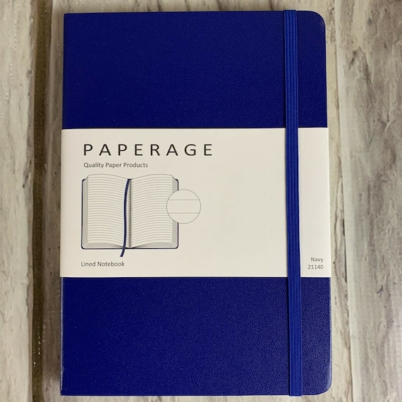 Paperage Lined Journal Notebook Hard Cover 5.7 x 8 inches Etsy