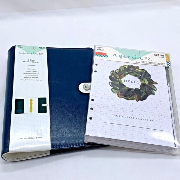 Agenda 52 Planner Etsy