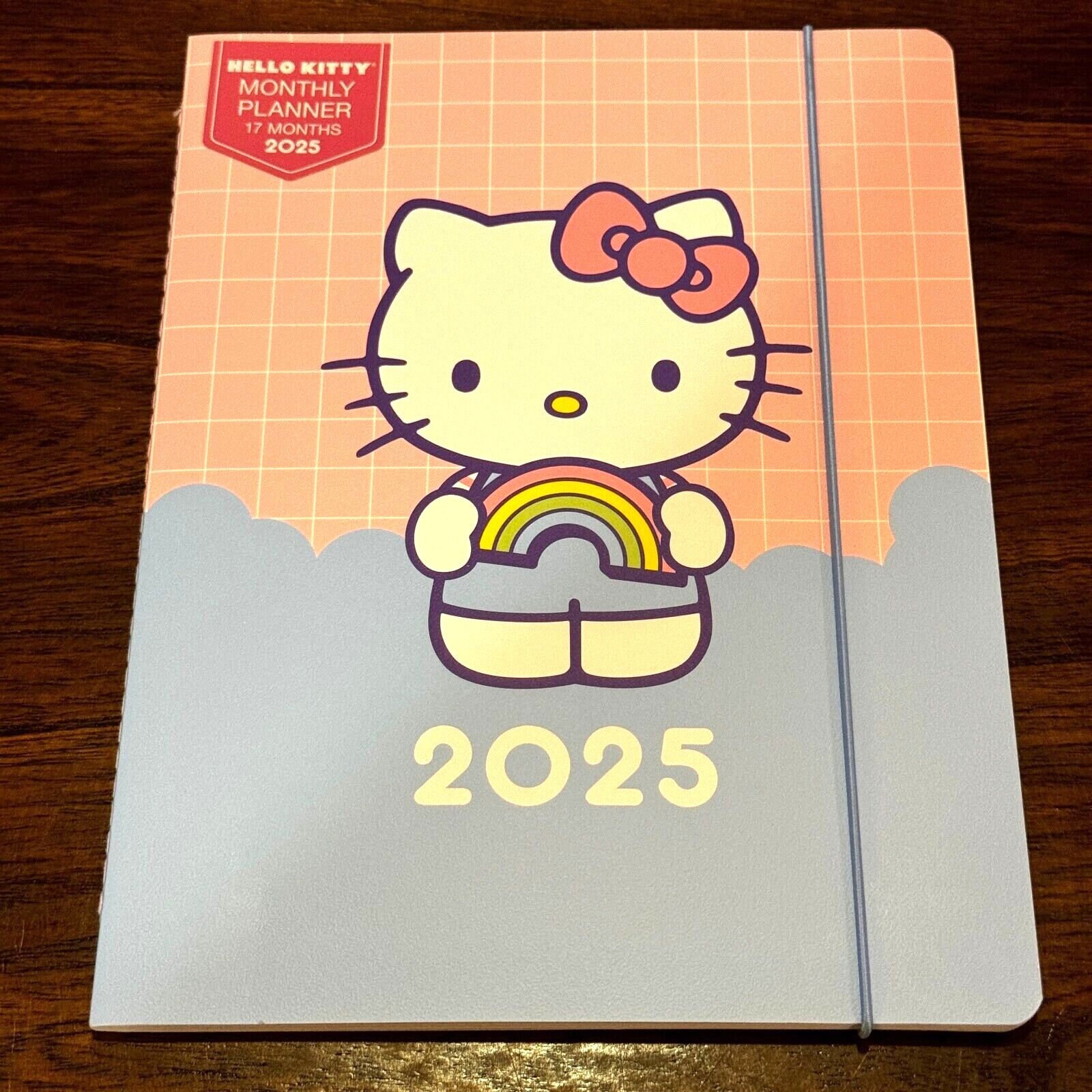 2024-2025-sanrio-hello-kitty-planner-monthly-calendar-pocket-rainbow-ocs-etsy