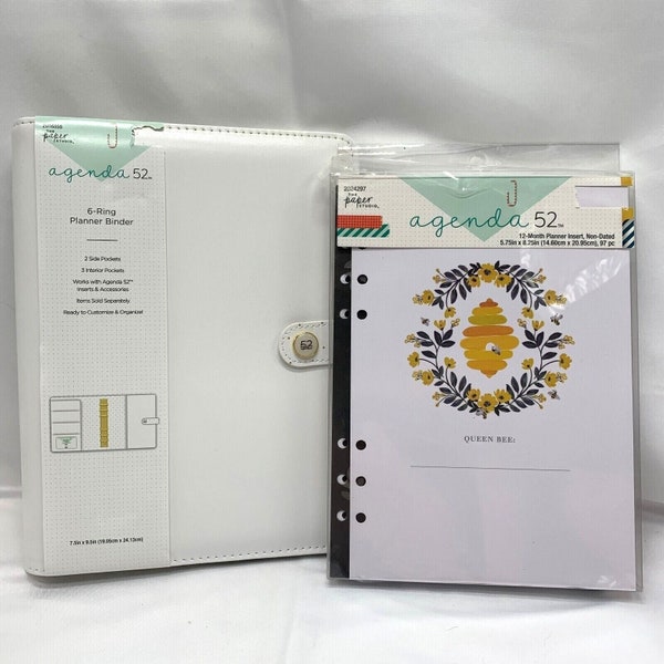 Agenda 52 Planner Etsy