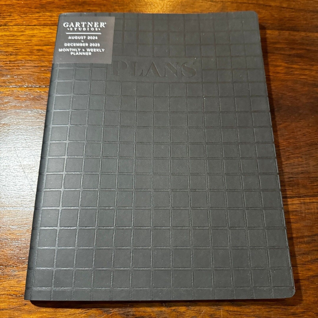 2024 2025 Gartner Planner Layouts Mensais e Semanais Agenda 7,25x9,5