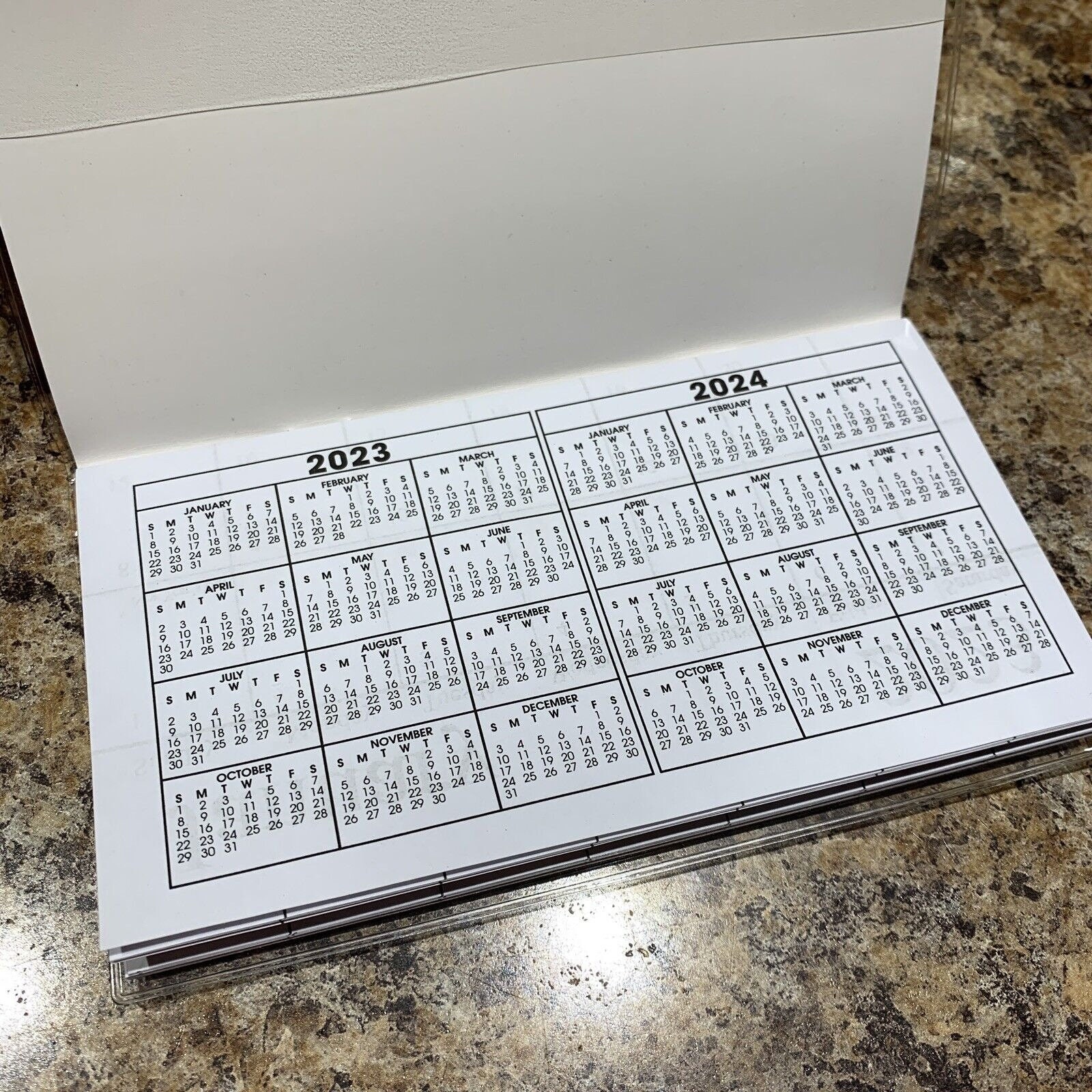 2 Year Pocket Planner 2023 And 2024