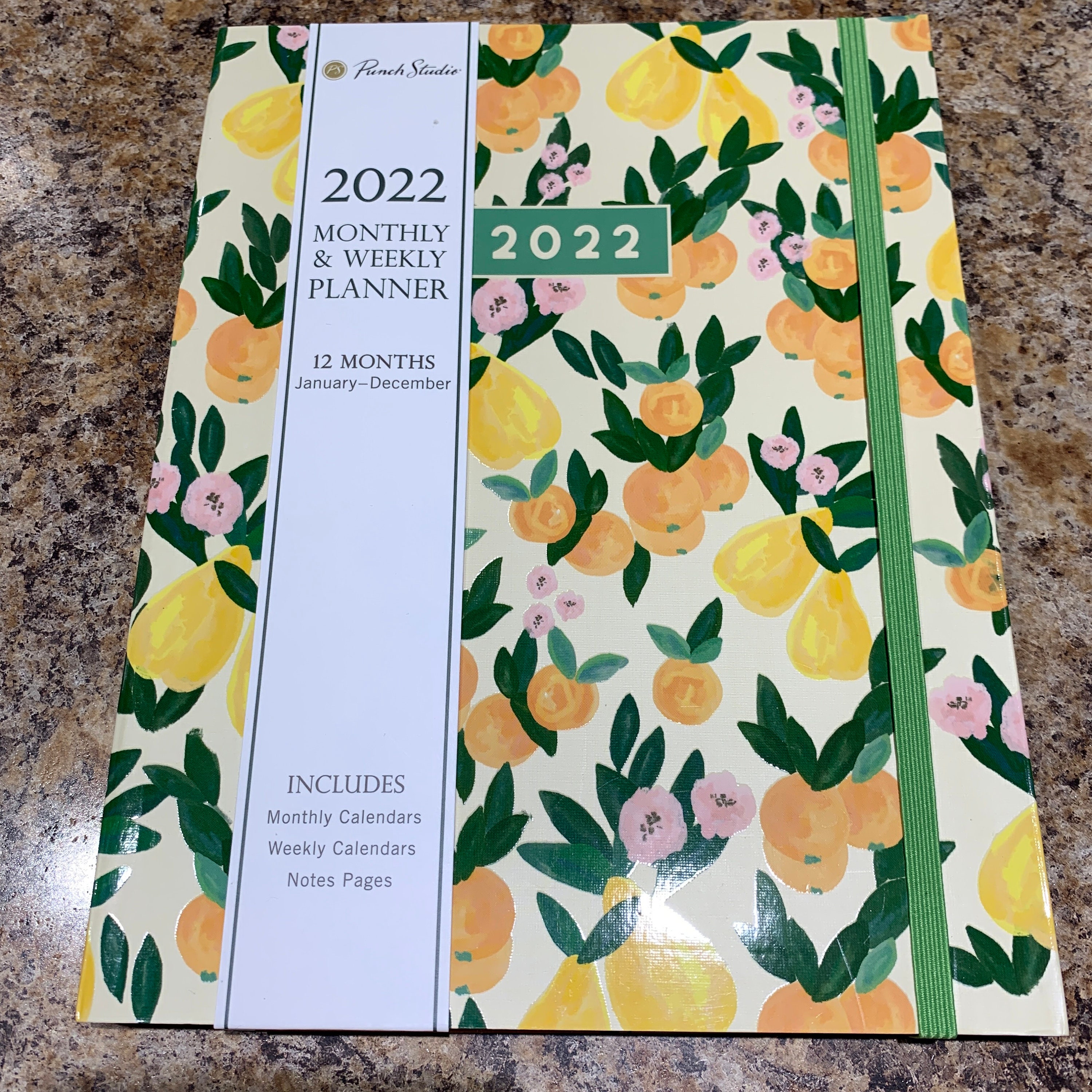 2022 Planner by Punch Studio Weekly and Monthly Layouts -  New Zealand