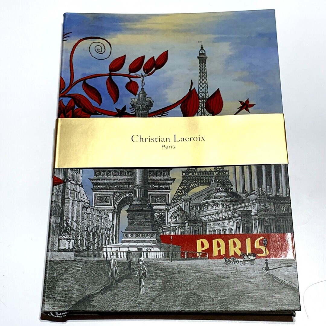 Christian Lacroix Journal Notebook Paris France A5 6x8.5 128 Etsy