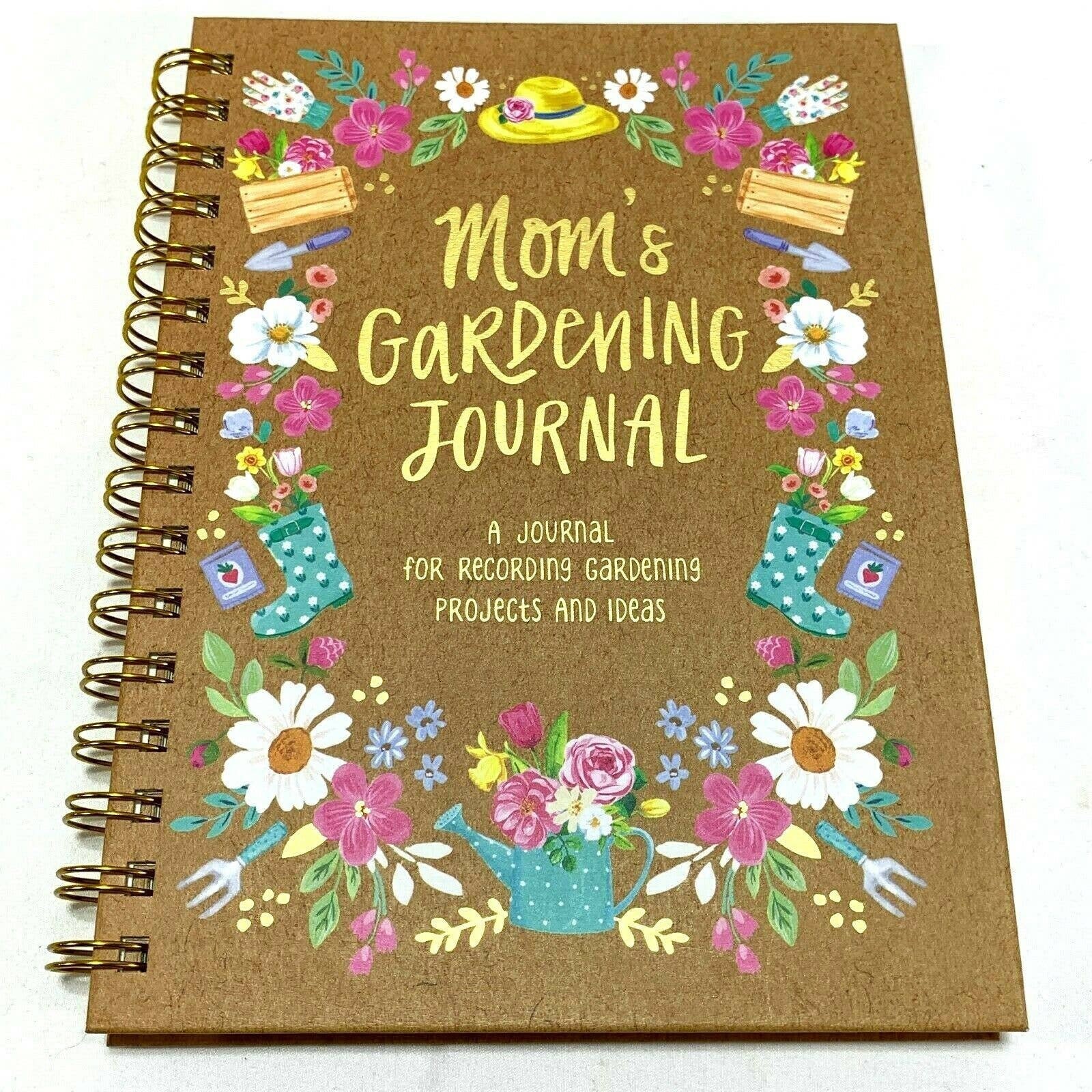 Mom's Gardening Journal Garden Diary Planning Layout Etsy