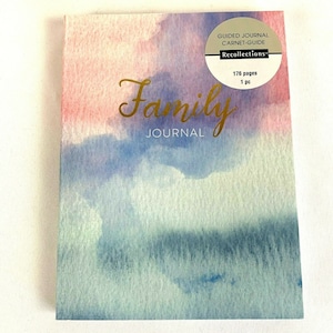 Recollections Family Guided Journal Planner Chores Monthly Weekly Schedule