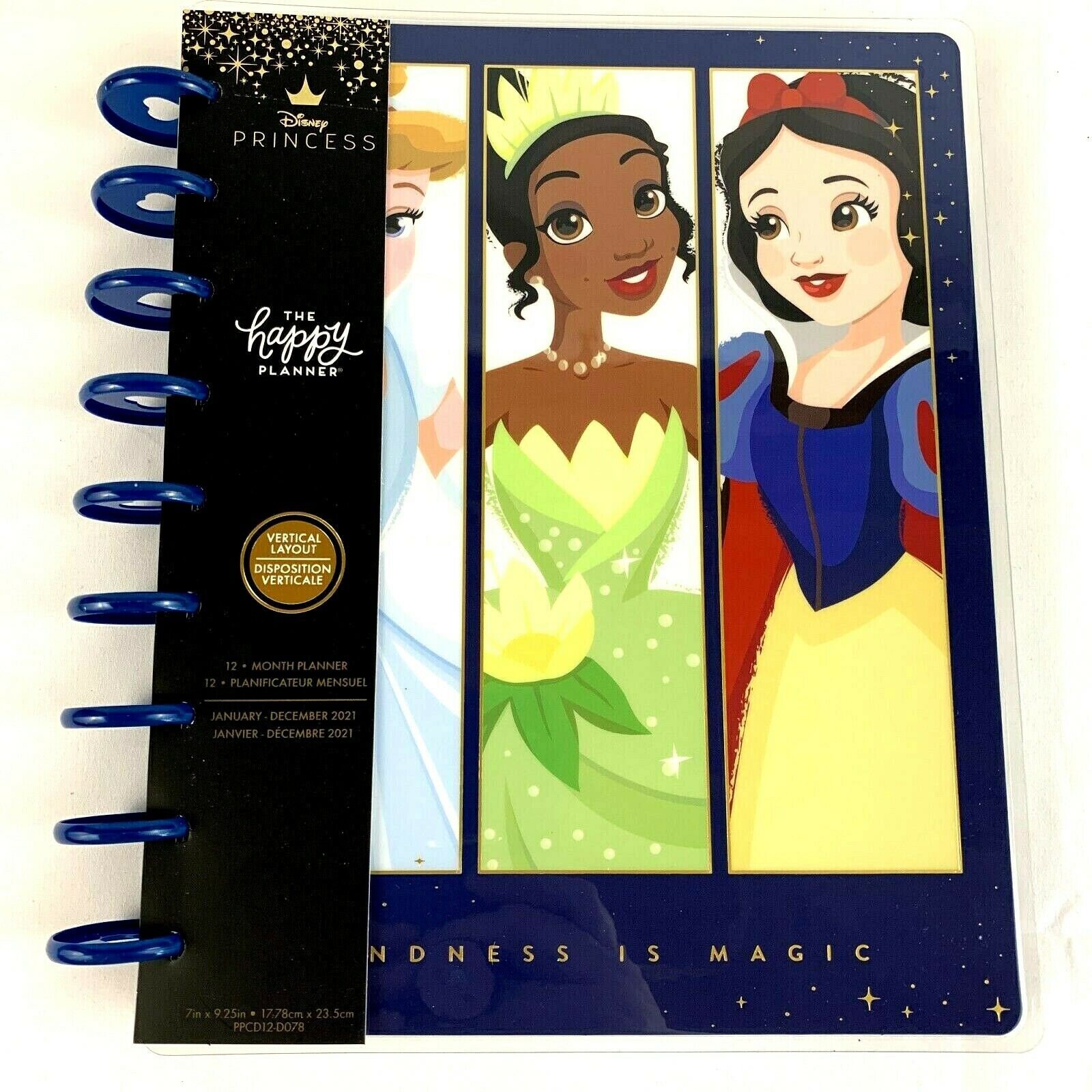 The Happy Planner Disney Princess Vertical Planner En Dic Etsy