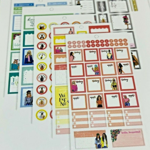 NEW! The Happy Planner Rongrong Everyday Sticker Book 885 Pieces